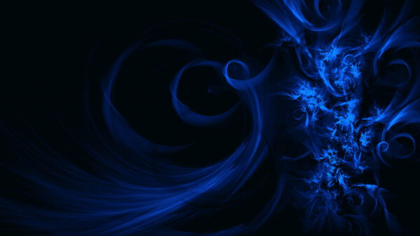 Wallpaper Abstract, Desktop, Blue, Artistic, Swirls