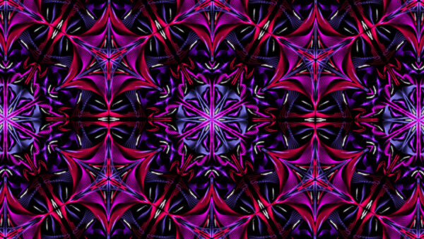 Wallpaper Mobile, Trippy, Desktop, Purple, Pattern, Star, Fractal, Pink