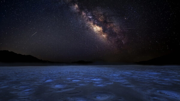 Wallpaper Milky, During, Nature, Nighttime, Way, Sky, Sand, Desert