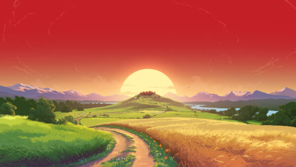 Wallpaper Landscape, Game, CGI