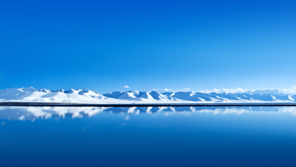 Wallpaper Snow, Mountains, Landscape