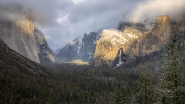 Wallpaper Yosemite, Park, Valley, Nature, National