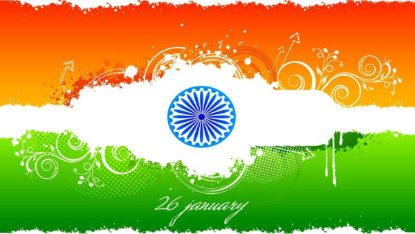 Wallpaper Republic, Words, Indian, Day, January, With, Flag