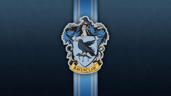 Wallpaper Blue, Ash, Hufflepuff, Badge, Background, Desktop