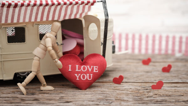 Wallpaper Word, Love, Toy, You, Holding