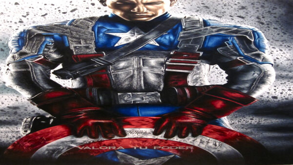 Wallpaper Captain, Shield, With, America