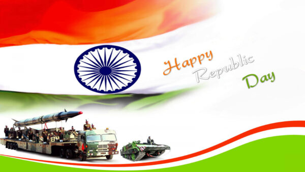 Wallpaper Republic, Tank, With, Day, Missile, Flag, And, Indian