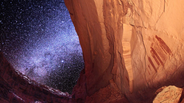 Wallpaper And, Space, Rock, Stars, Black, Desktop, Sky, Brown, With