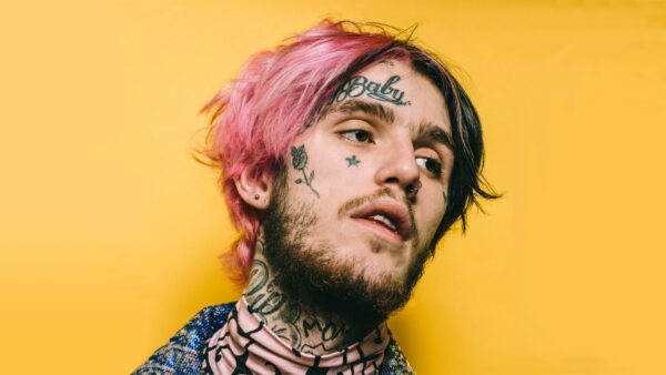 Wallpaper Face, Pink, Yellow, Short, Tattoos, Lil, And, Background, Standing, Peep, Black, With, Neck, Hair