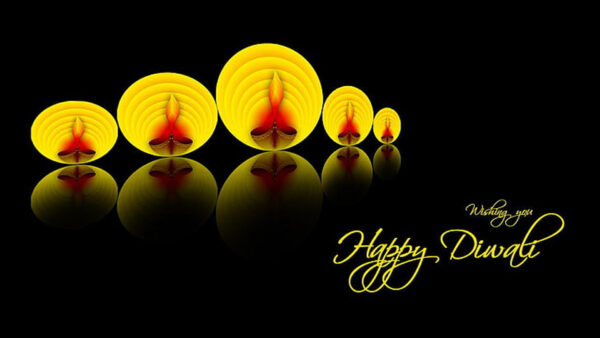 Wallpaper Black, You, Diwali, Wishing, Background, Happy