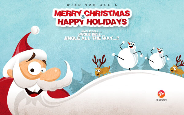 Wallpaper Merry, Christmas, Happy, Holidays
