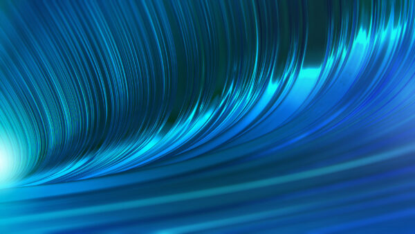 Wallpaper Waves, Blue