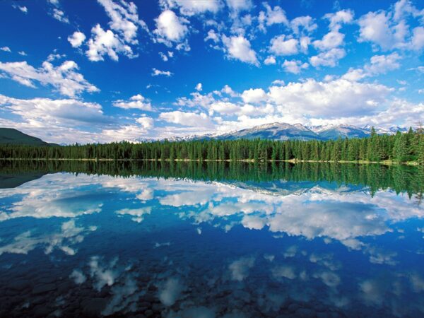 Wallpaper Jasper, Edith, Lake, National, Canada, Park