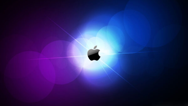 Wallpaper Background, Technology, Blue, MacBook, Purple, Apple, Light, Desktop