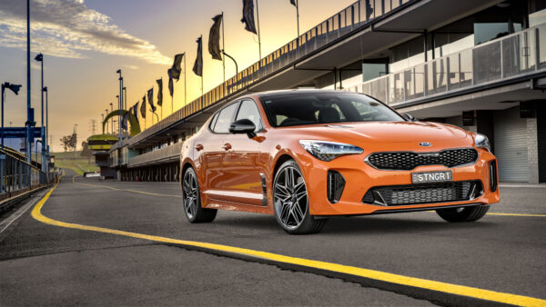 Wallpaper Kia, Cars, 2021, Desktop, Stinger