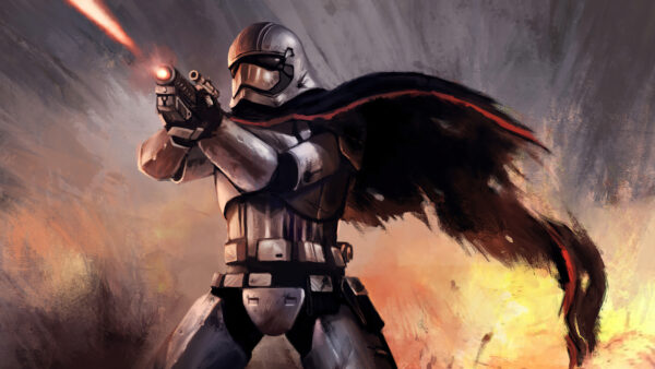 Wallpaper Star, Phasma, Art, Digital, Captain, Desktop, Wars, Movies