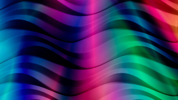 Wallpaper Abstraction, Mobile, Abstract, Waves, Colorful, Art, Shades, Desktop