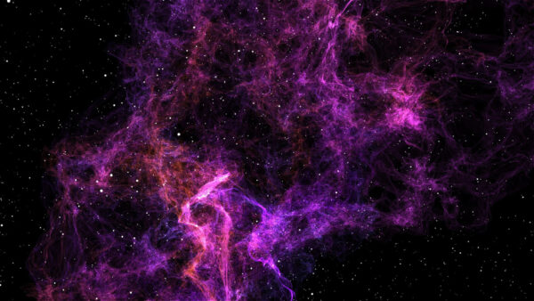 Wallpaper Space, Starry, Sky, Purple