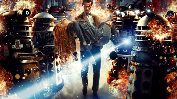 Wallpaper Explosion, Fire, Who, Robot, Situation, Dalek, Doctor