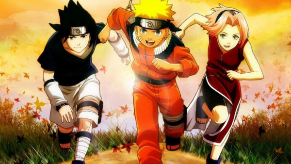 Wallpaper Naruto, Sasuke,, Sakura, Ultra, Tapeta, And