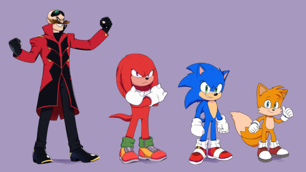 Wallpaper ‘Tails’, Sonic, Hedgehog, Doctor, Knuckles, The, Eggman, Prower, Echidna, Miles