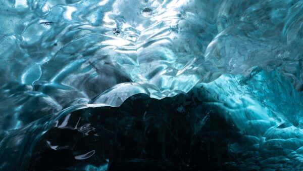 Wallpaper Nature, Stones, Ocean, Glacier, Ice, Arch, Underwater