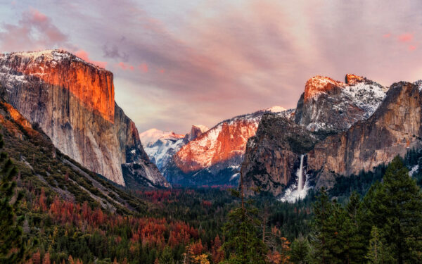 Wallpaper Yosemite, Valley, Capitan