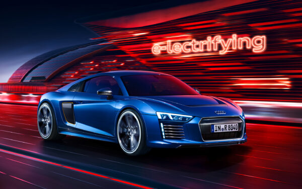 Wallpaper Tron, Electrifying, Audi