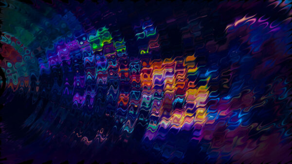 Wallpaper Fractal, Mobile, Art, Colorful, Abstract, Desktop