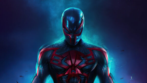 Wallpaper Spider-man, Superheroes, 2099, Black
