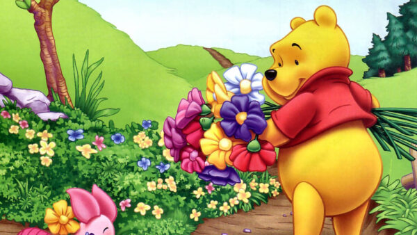Wallpaper Pooh, The, Cartoon, Winnie, Easter