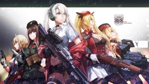 Wallpaper M1911, Gun, Girls, Games, Frontline, BM59, F2000, Desktop, Beretta