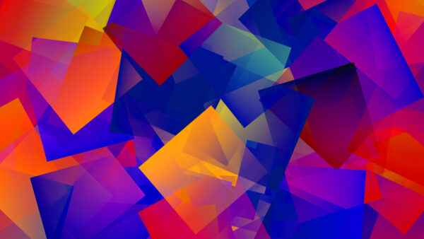 Wallpaper Square, Abstract, Geometry, Colorful, Shapes, Artistic