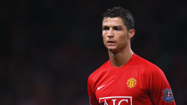 Wallpaper Dress, Sports, Cristiano, Black, Ronaldo, Red, Background, Standing, Wearing
