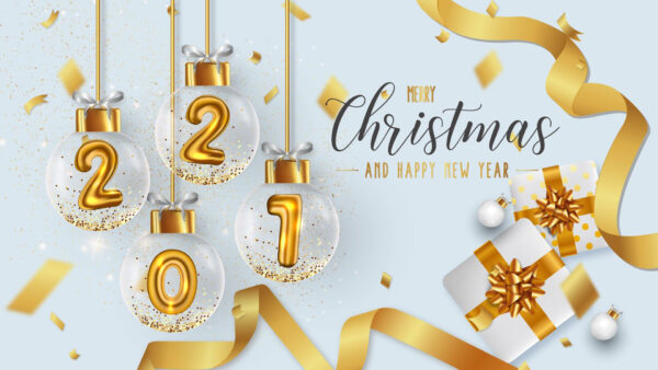 Wallpaper 2021, Merry, Christmas