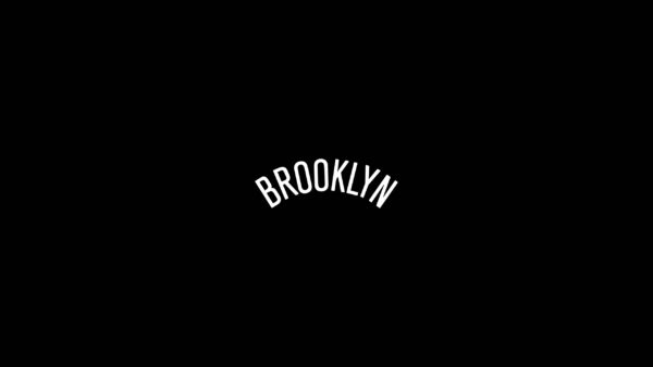 Wallpaper NBA, Emblem, Crest, Nets, Badge, Basketball, Black, Background, Brooklyn, Logo