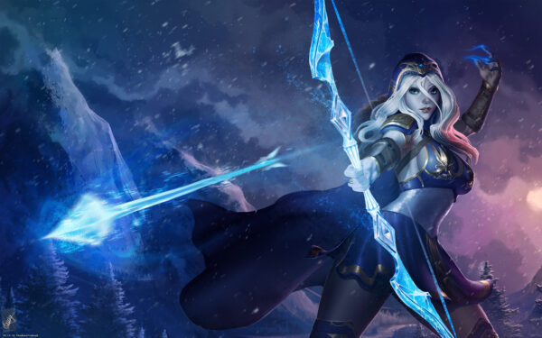 Wallpaper League, Legends, Ashe