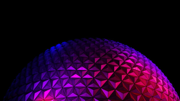 Wallpaper Abstract, Ball, Desktop, Purple, Surface