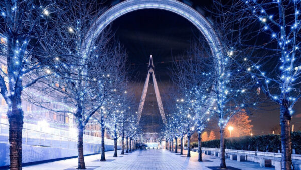 Wallpaper Wheel, Europe, London, Tallest, Eye, Ferris
