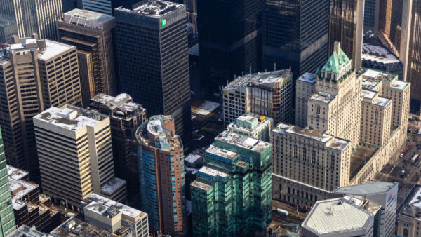 Wallpaper City, Aerial, Canada, Buildings, View, Toronto, Skyscraper