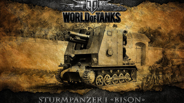 Wallpaper Games, Desktop, World, STURMPANZER, Bison, Tanks