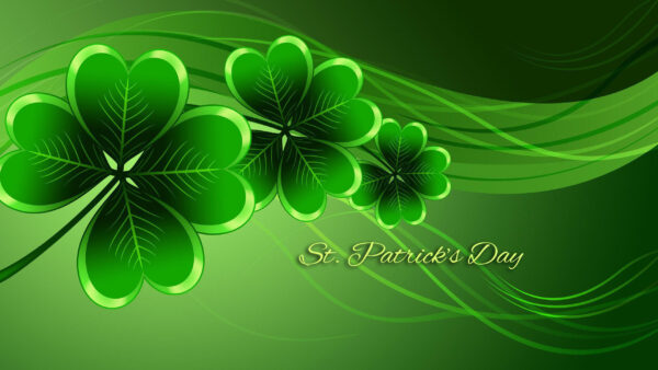 Wallpaper With, Leaves, St., Word, Patrick’s, Day