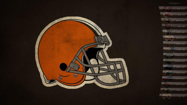 Wallpaper Helmet, Desktop, American, With, Background, Brown, Black, Browns, Football, Cleveland