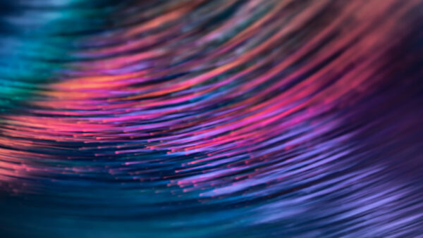 Wallpaper Abstraction, Blue, Lines, String, Pink, Abstract