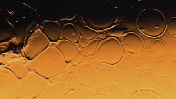 Wallpaper Bubbles, Yellow, Abstract, Oil, Abstraction, Liquid, Black