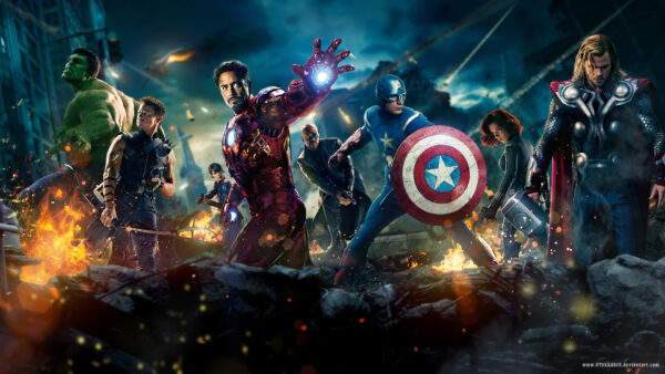 Wallpaper Avengers, Movie, 2012