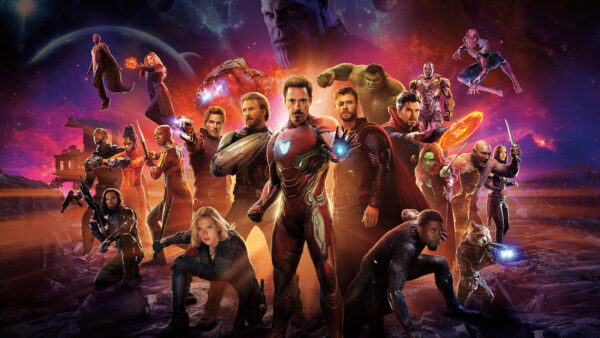 Wallpaper Avengers, Infinity, Superheroes, Cast, War