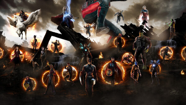 Wallpaper Endgame, Final, Avengers, Battle