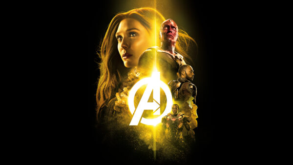 Wallpaper Scarlet, Vision, Witch, Avengers, Machine, Infinity, War, Falcon