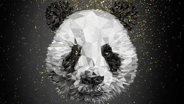 Wallpaper Lowploy, Art, Panda